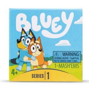 Brand New Mash'ems Bluey Series 1‎ Mystery Box